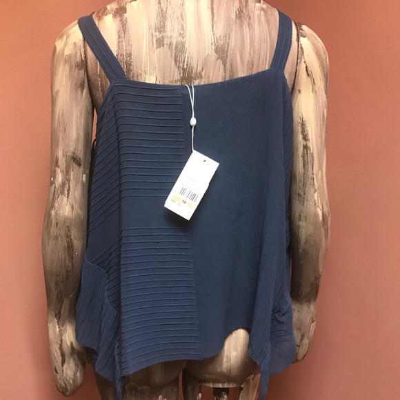 TORY BURCH Silk Sleeveless Top - Picture 2 of 7